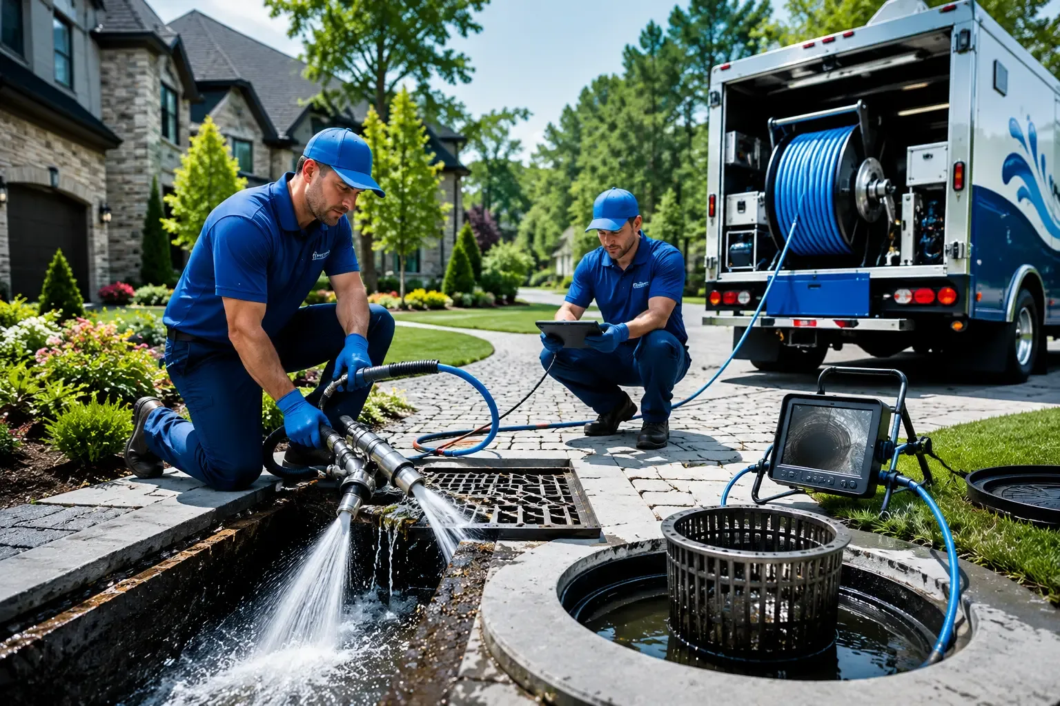 Local outdoor drain cleaning professionals in Oxford, MI